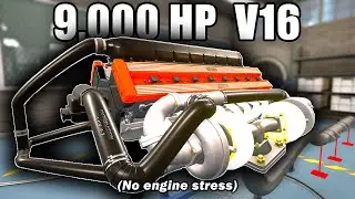 The Ultimate, No Stress V16 Engine Ever! | Automation The Car Company Tycoon Game