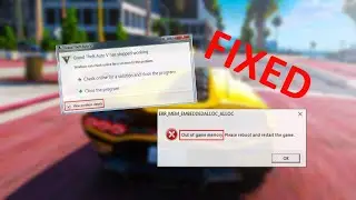 GTA 5 Mods crashing game after update Fix! Crash fix tutorial | Game out of memory error Fix [2022]