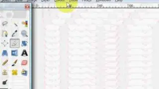 Glowing text animation with GIMP