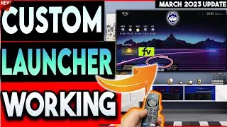🔴NEW FIRESTICK UPDATE - CUSTOM LAUNCHER WORKING !
