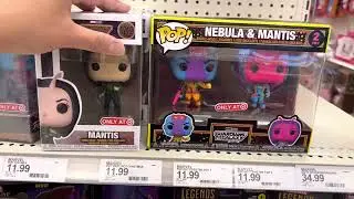 Marvel Guardians of the galaxy volume 3 target store display Funko pop action figures and more
