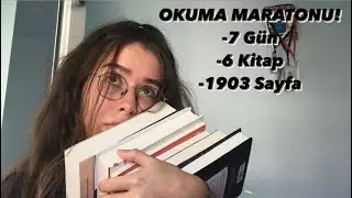 1 Haftalık Okuma Maratonu #2 | 7 Gün, 6 Kitap, 1903 Sayfa!!