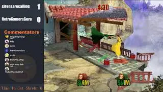 Time To Get Shrekt 6 - sirensarecalling Vs. RetroGamersGuru - Shrek SuperSlam Losers Finals