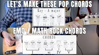 Let's Make These Pop Chords Into Math Rock Chords