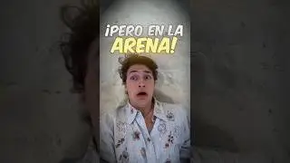 DESPERTÉ envuelto de ARENA!! 💀🏝️😅