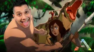 NOVO TRAILER ANIME DE ARK SURVIVAL EVOLVED | React EuSouAndroid