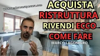ACQUISTA, Ristruttura e RIVENDI: ECCO COME Massimizzare il Tuo INVESTIMENTO IMMOBILIARE. #immobile