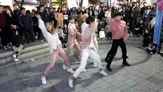 DIANA. BTS 'BOY WITH LUV' COVER. JIMIN'S FRIEND COVERING JIMIN'S PART. HONGDAE BUSKING.