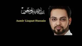 aamir liaquat hussain