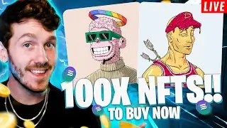 THE BEST NFTs TO BUY NOW FOR 100X! SOLANA NFTs BULL RUN! LIVE TRADING NFTs | Jerzy NFT