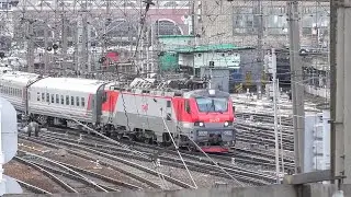 ЭП20-039 с фирменным поездом №30 "Премиум" Москва - Новороссийск
