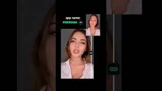 Persona app 💚 Best video/photo editor #organicbeauty #selfie