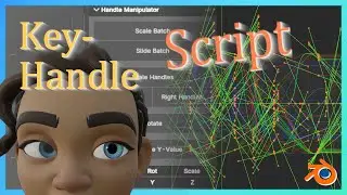 Free Keyframe Handle Manipulation Addon for Blender