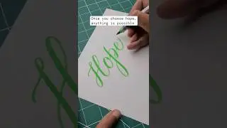 Brush pen calligraphy #calligraphy #shorts