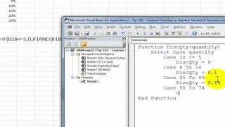 Create a Custom Excel Function to Replace Nested IF Functions