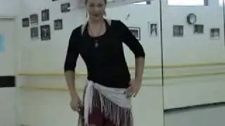 22 (part two) - Meaghan Shields in Belly Dance Boulevard's belly dancing video lessons project