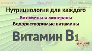 Водорастворимые витамины Витамин В1 @Артлайф Artlife Беларусь