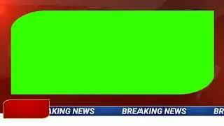 breaking news graphic green screen video No copyright free