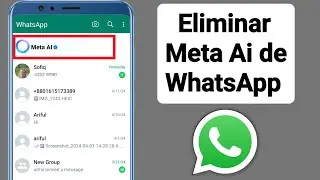 Cómo eliminar meta ai de WhatsApp 2024 | Cómo eliminar meta ai de Ask en WhatsApp
