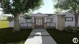 Remodel and Addition in Newport Beach, CA. Using Chief Architect & David Michael Designs