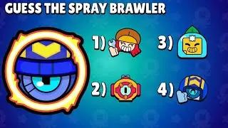 GUESS THE BRAWLER SPRAY #2 | Brawl Stars Quiz