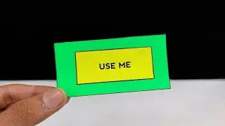 How To Make Paper Toy - Awesome Idea