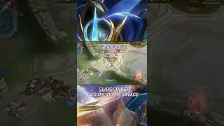Gusion Savage With 100 Ms Ping #mobilelegends