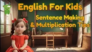Sentence making and multiplication Tips for Toddlers | Little Marvels E - Learning #english #kids