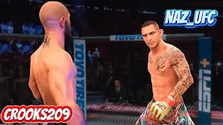 Naz_UFC vs Crooks209 Best Of 3 - My Reaction