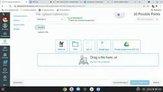 Canvas: File Upload Assignments