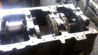 ЯМЗ 236 вращение коленвала после заклинки  и ремонта постелей блока