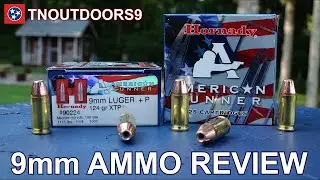 AMMO REVIEW: 9mm +P 124 gr Hornady XTP in Calibrated Gel (2021)