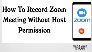 How To Record Screen In zoom Meetings || Karthik Vlogs