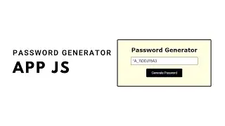 How to make a Password Generator with HTML, CSS and JavaScript