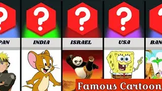 Comparison: Famous Cartoons From Different Countries