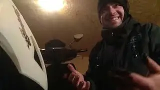 Замена масла скутер Sym 150 (ржака)