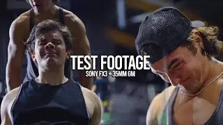 SONY FX3 + 35mm f1.4 GM | Cinematic Fitness B Roll
