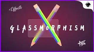Glass blur effect // Creating vector realistic glassmorphism easily // Digital graphic illustration