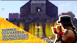 Scammer Gets Scammed For 106 GRAVE DIGGER and 82 NOCTURNO! In Fortnite Save The World Pve