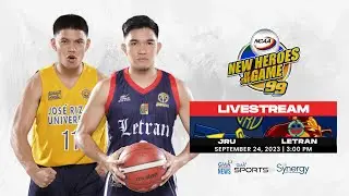 NCAA Season 99 | JRU vs LETRAN (Men's Basketball) | LIVESTREAM