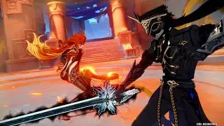 Pyro Archon is Crazy Strong!! (Mavuika vs Capitano Cutscene) - Genshin Impact 5.0