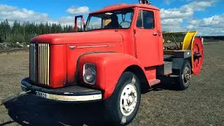 Scania winch