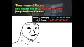 Anime Adventure new Tournament. Tips for 1.0 to 1.3 Billions Damage.
