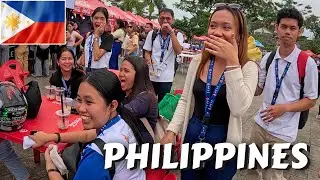 Filipino Students Were SHOCKED When I Did This In Cebu City, Philippines 🇵🇭