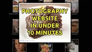How To Make a Photography Website in Just 10 Minutes