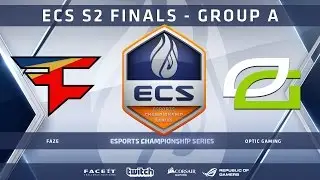 FaZe vs Optic - Map 3 - Cache - GROUP A (ECS Season 2 LAN Finals)