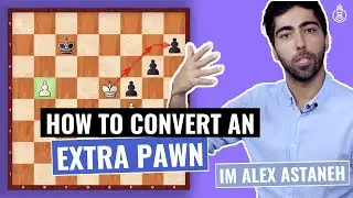 How to convert an extra Pawn in the Endgame | Chess for Beginners