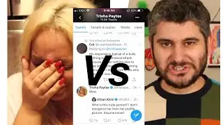 Trisha paytas vs Ethan klein h3h3 on Twitter