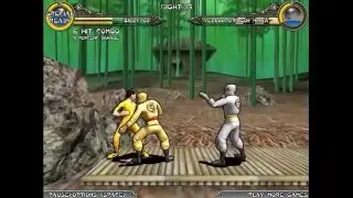 Kung fu игра | flash game, Bruce Lee fight action часть 2