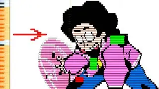 Corrupted Steven on the piano (Pibby FNF mod)